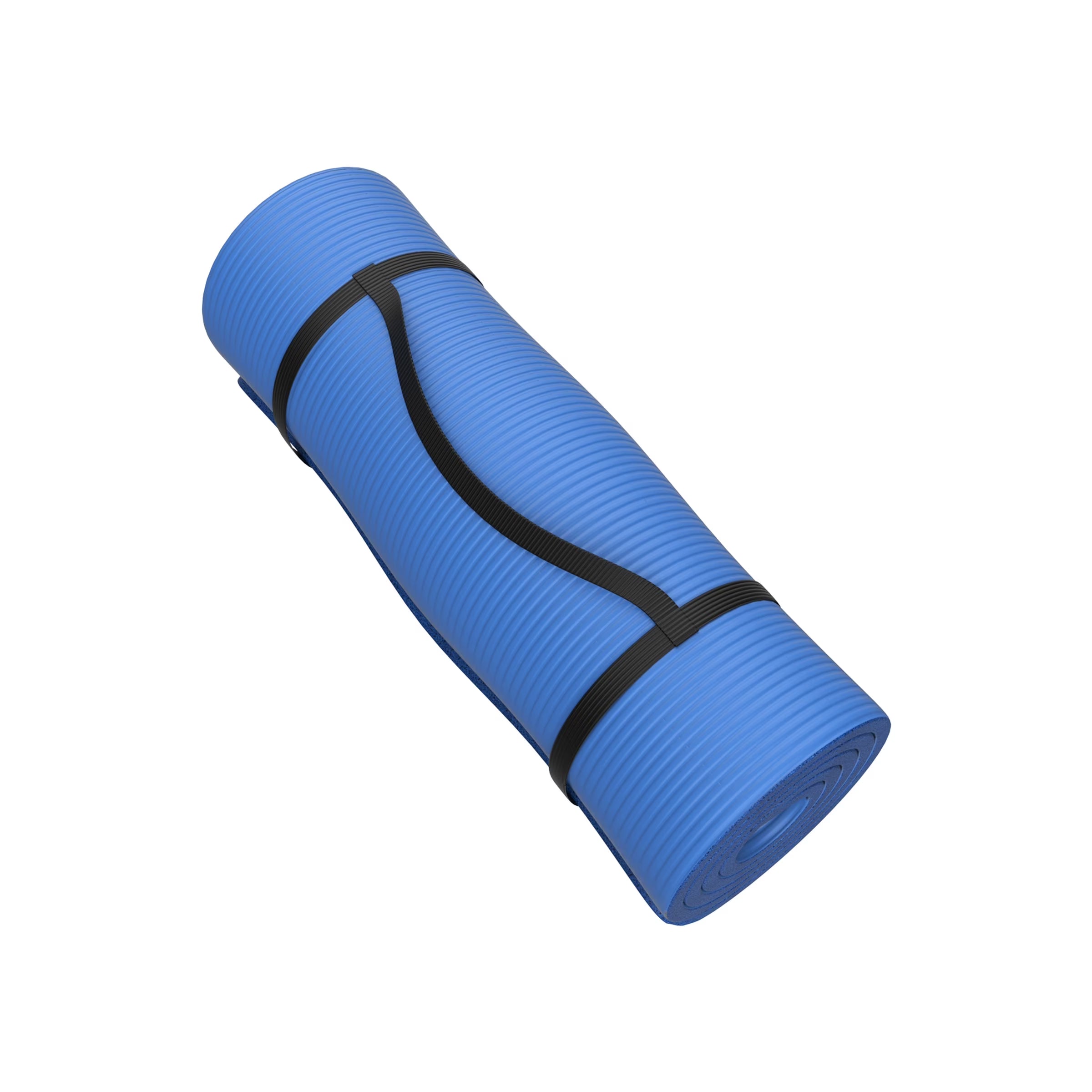 Outdoors 0.75-Inch-Thick Foam Sleeping Pad for Camping (Blue)