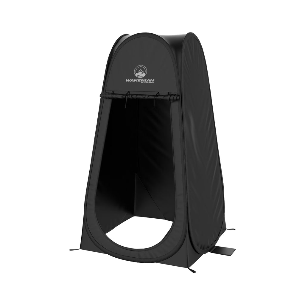 Outdoors Pop up Privacy Tent, Dressing Room, or Bathroom (Black)