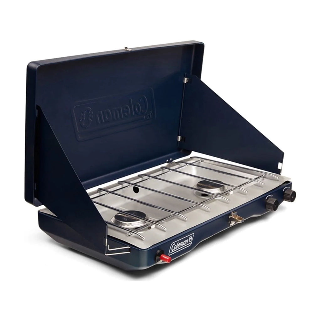 Classic 3-In-1 Camping Stove, 2 Burners, Blue Nights