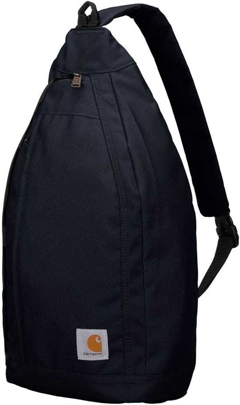 Sling Bag, Sling Crossbody Backpack with Side Release Buckle & Tablet Sleeve, Black