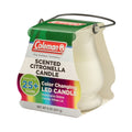 Color Changing LED Citronella Outdoor Scented Candle
