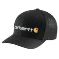 Men'S Black Cotton Trucker Hat M/L