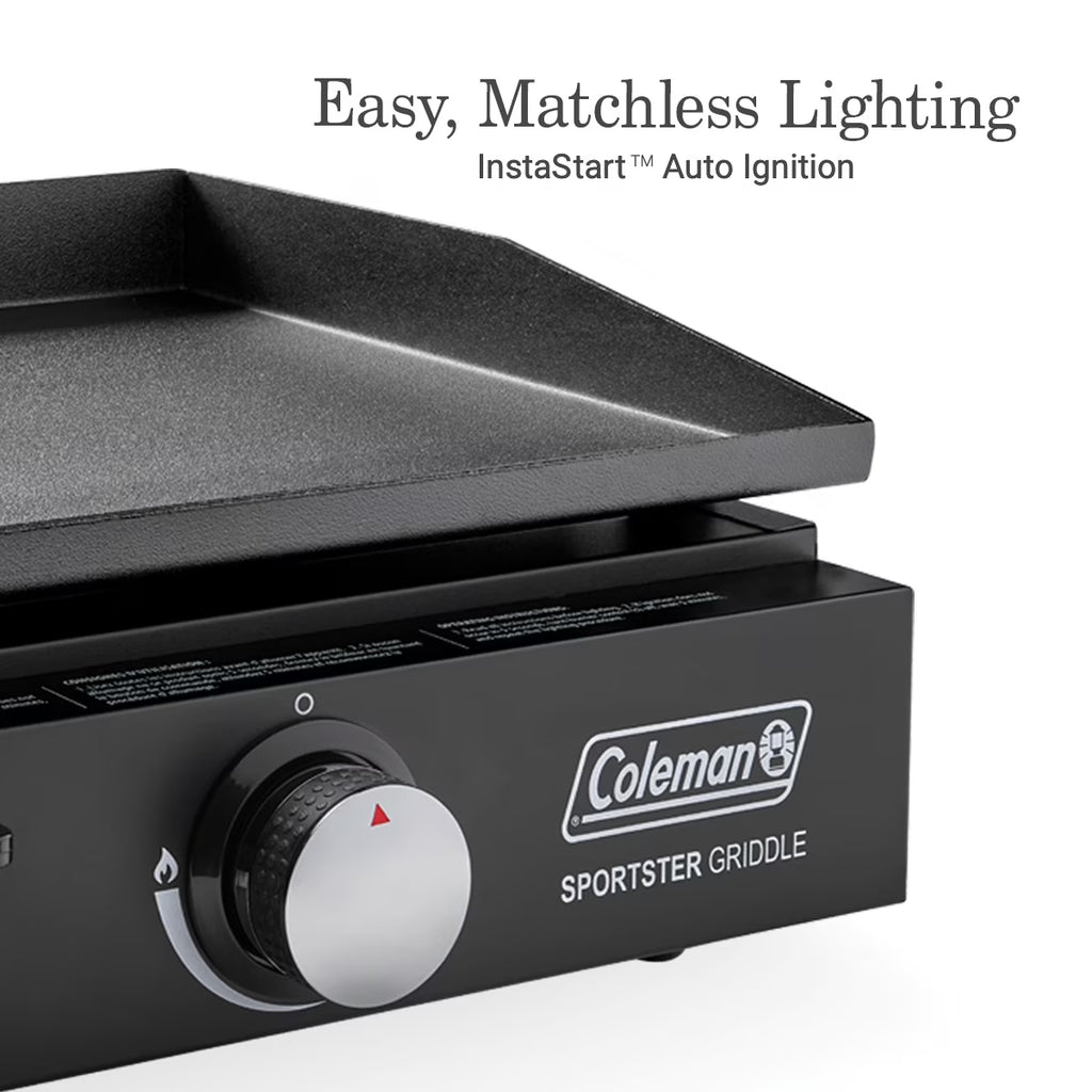 Sportster Tabletop 17-Inch Griddle, Black