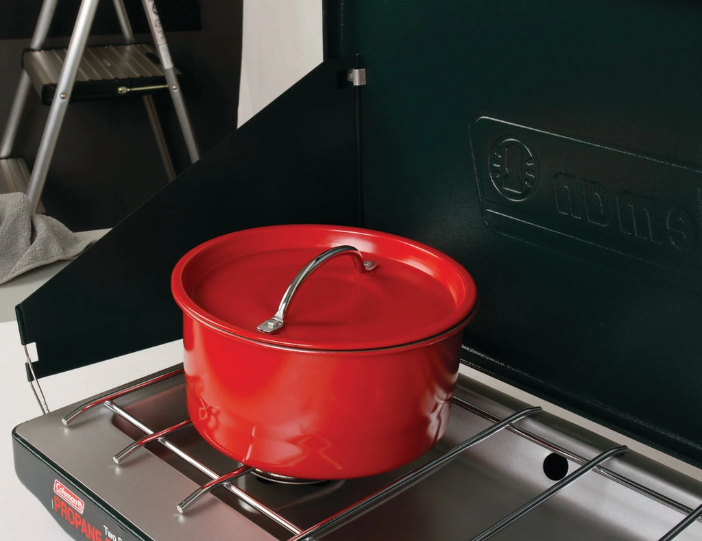Brand, Matchlight 10,000 BTU 2-Burner Propane Stove, Black