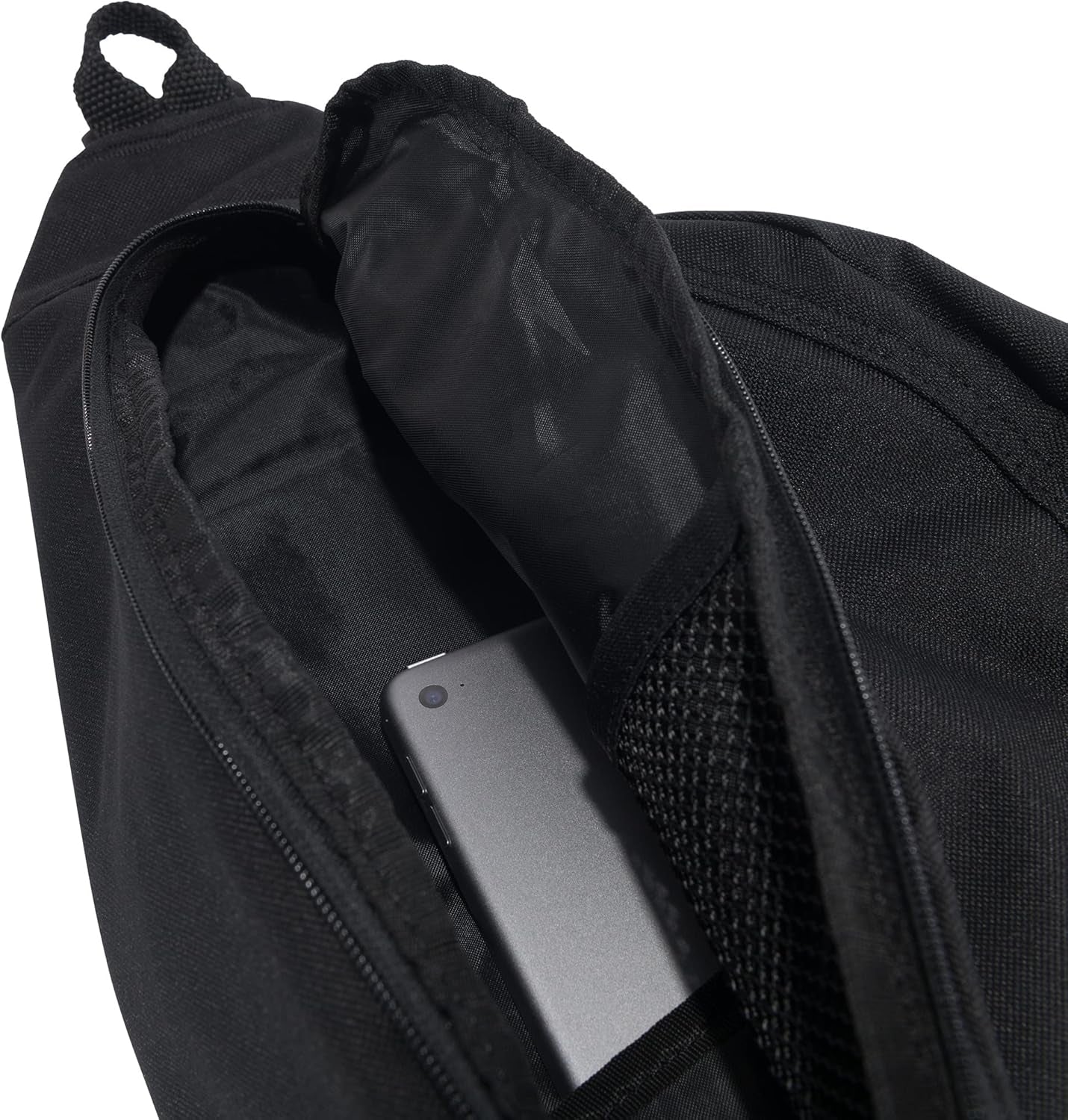 Sling Bag, Sling Crossbody Backpack with Side Release Buckle & Tablet Sleeve, Black
